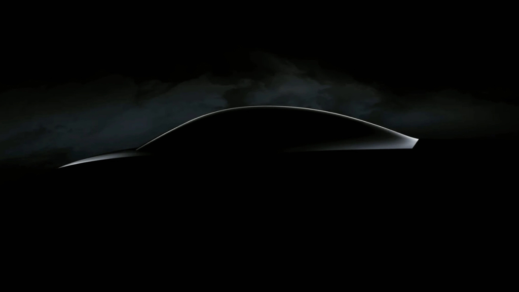 Tesla Model 2 teaser rendering