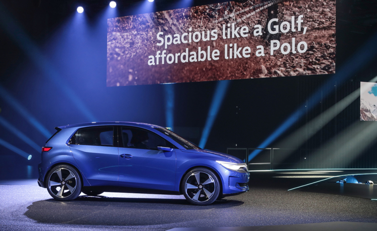 VW ID.2all on stage