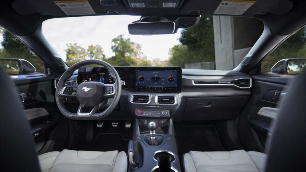 2024 Ford Mustang front cabin