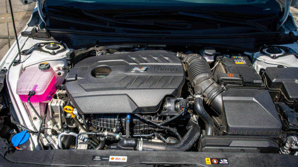 2023 Hyundai Elantra N engine bay