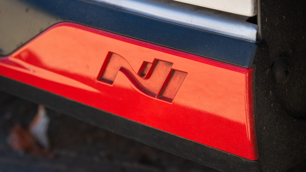 2023 Hyundai Elantra N brand engraving