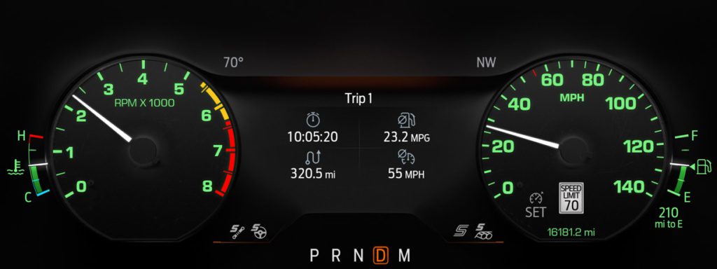 2024 Ford Mustang instrumental cluster