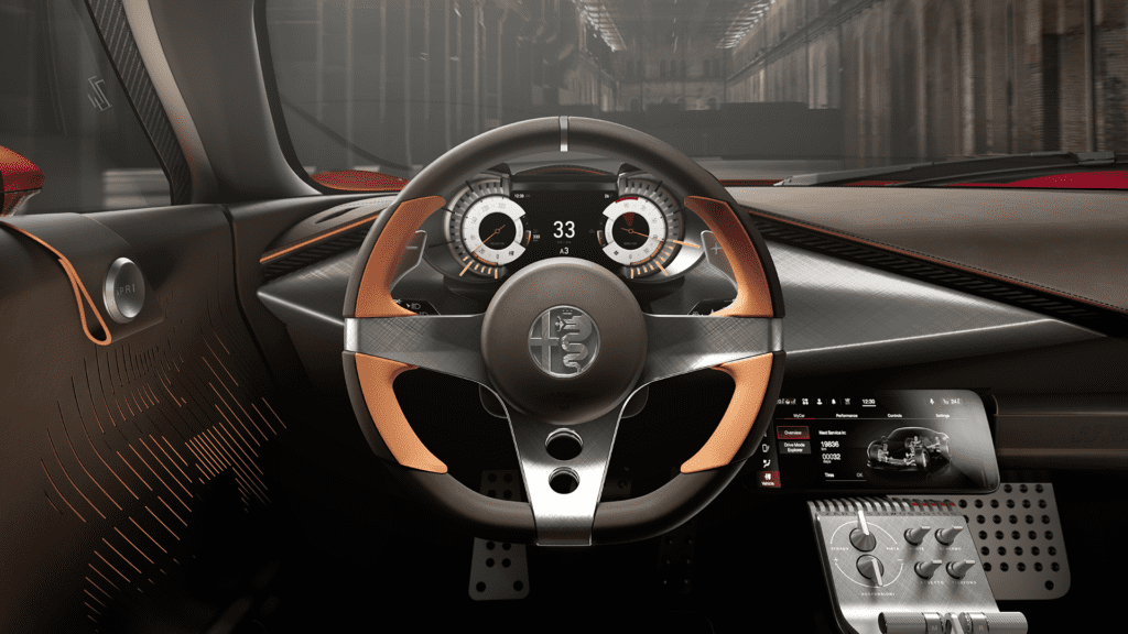 2024 Alfa Romeo Stradale 33 cockpit