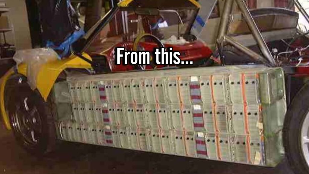 How EV batteries started...