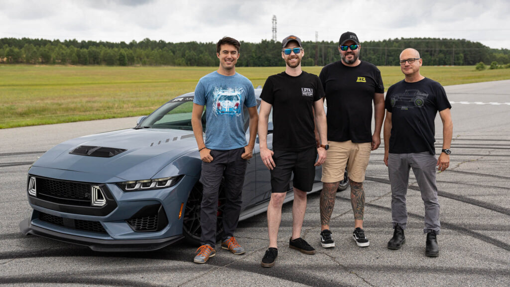 RTR Mustang development team and NCCAR