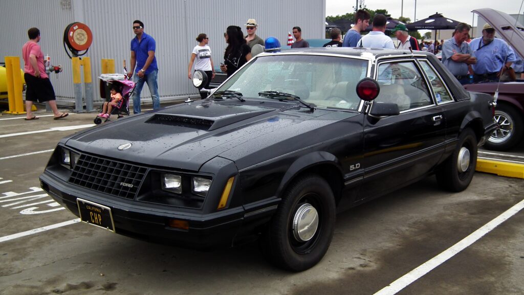 Ford Mustang SSP police car