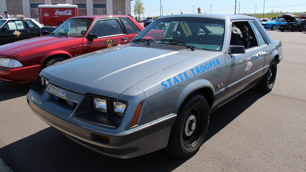 Ford Mustang SSP police car