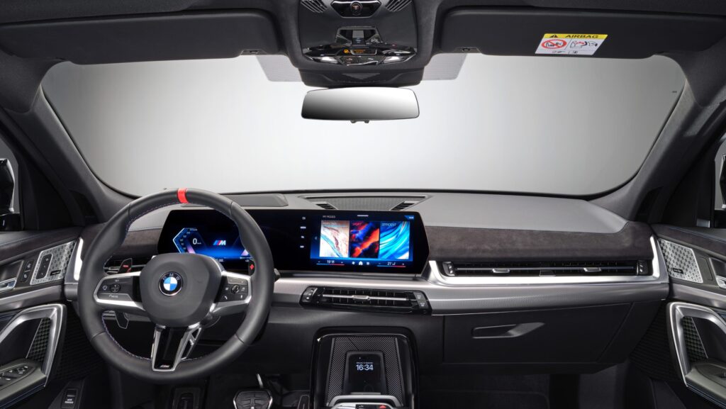 2024 BMW X2 Interior looking through windshield