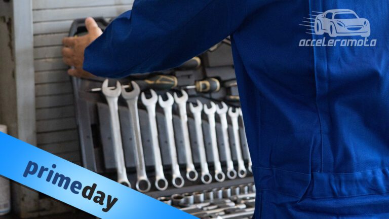 Man in blue overalls holding a toolbox