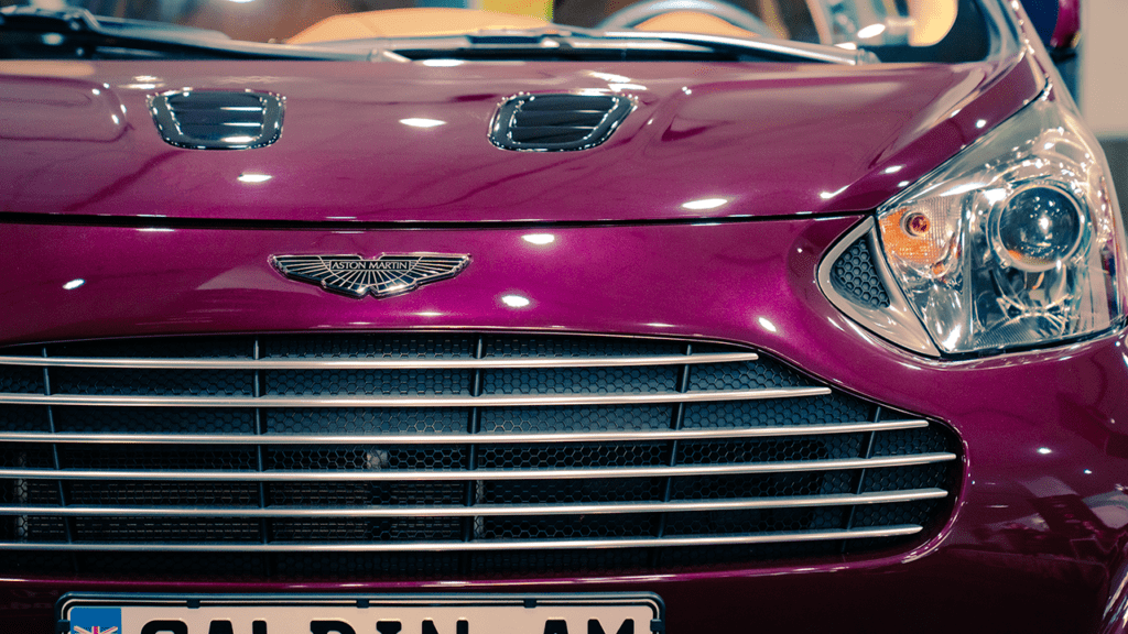 Aston Martin Cygnet fascia close-up