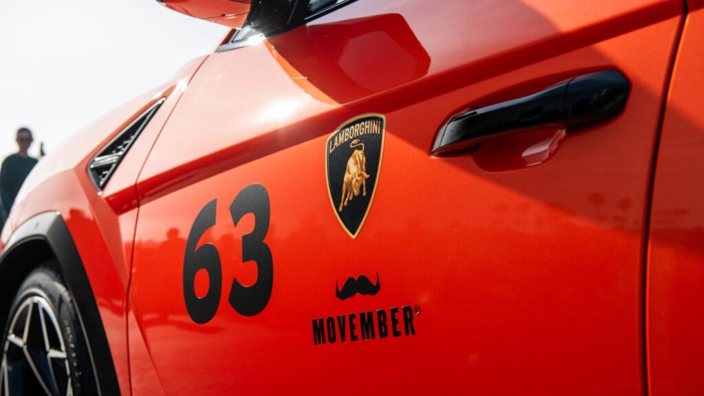 Lamborghini Movember Bull Run