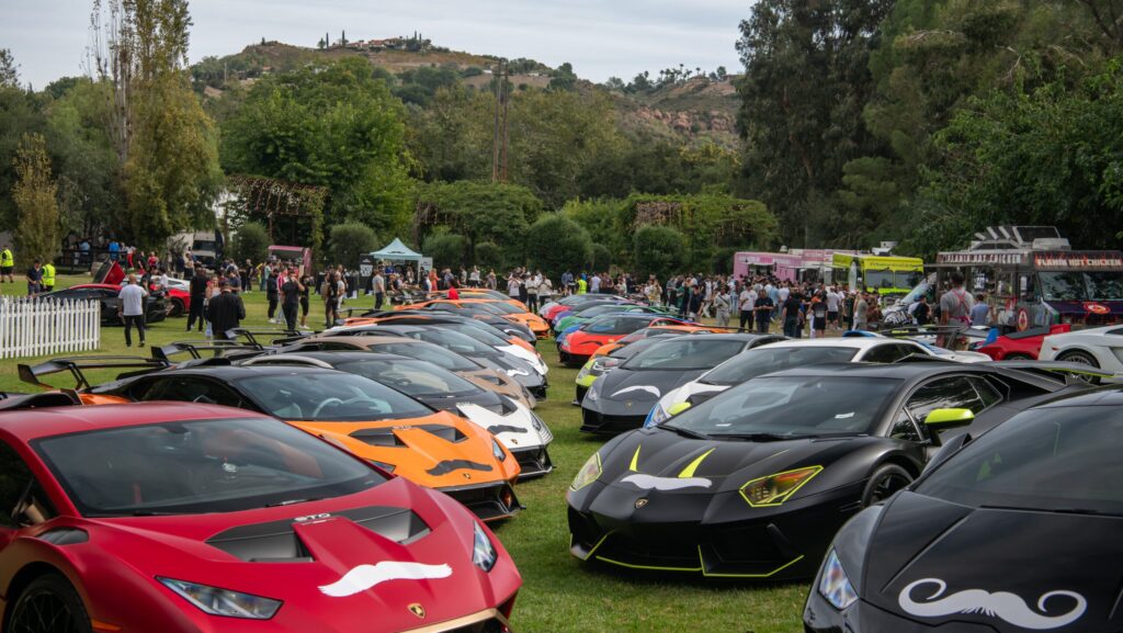 Lamborghini Movember Bull Run