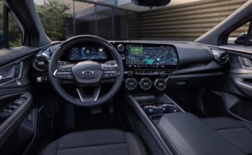 2024 Chevy Blazer EV interior