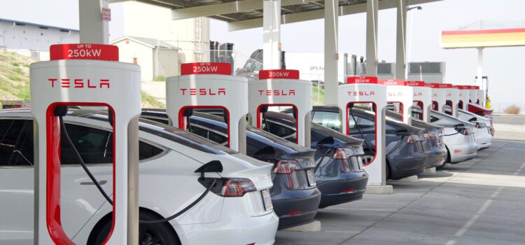 Tesla models charging