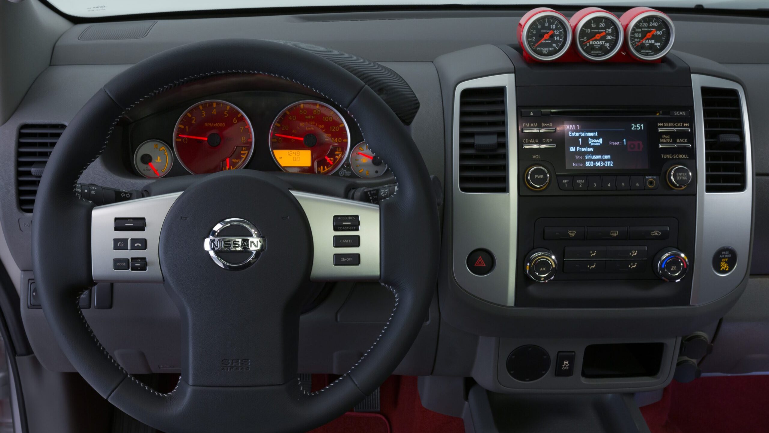 2015 Nissan Frontier Cummins Concept interior