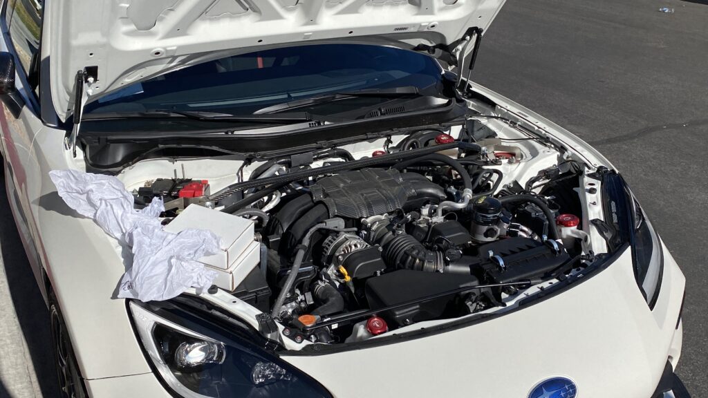 Subaru BRZ E85 flex fuel install