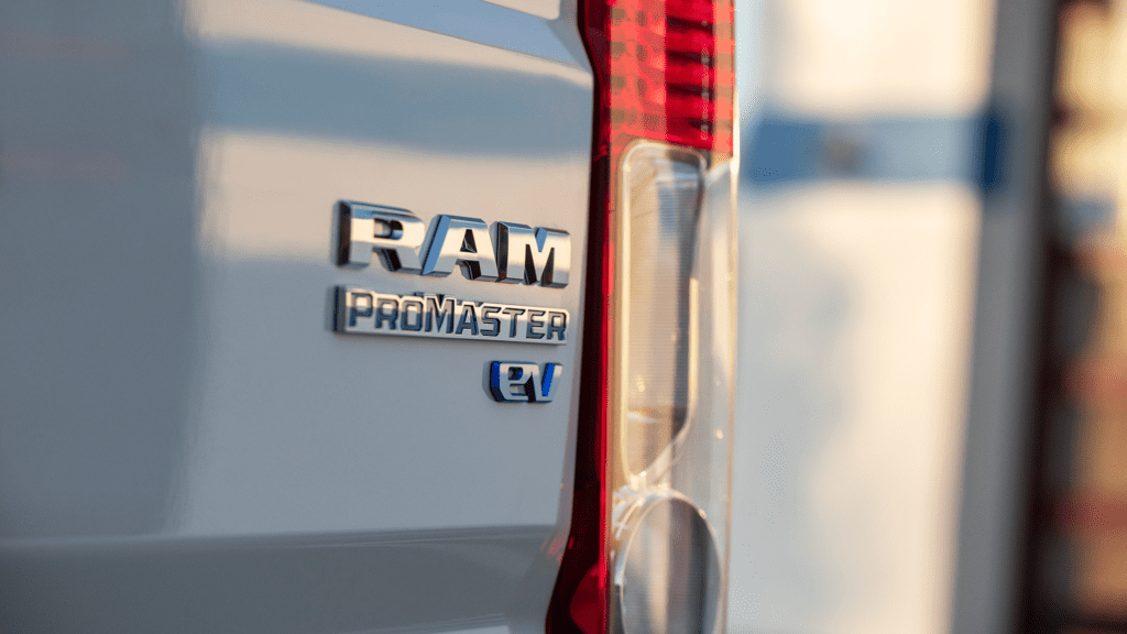 Ram ProMaster EV badge