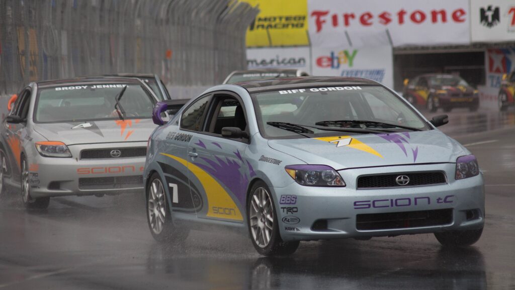Toyota ProCelebrity Race Practice